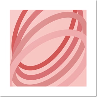 Pink Ellipses Posters and Art